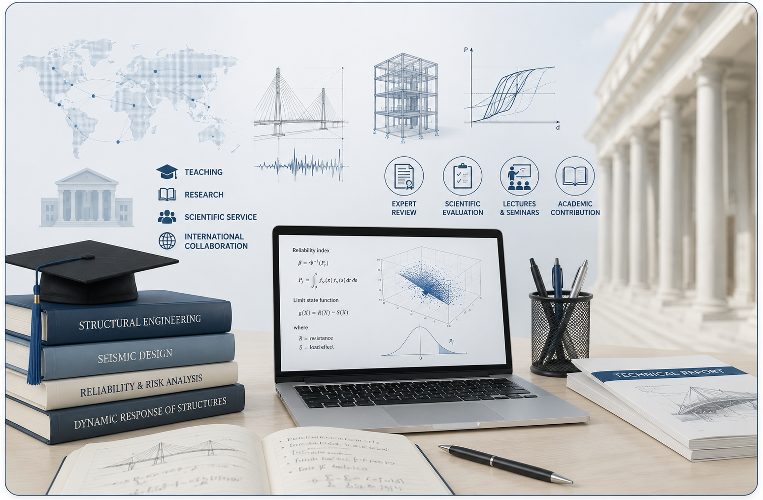 Scientific conference or institutional structural engineering activity